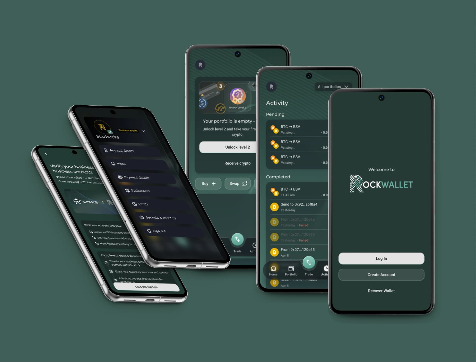 RockWallet Product Design