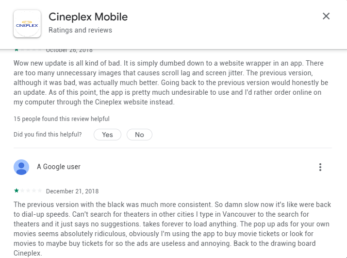 App Store Reviews 1