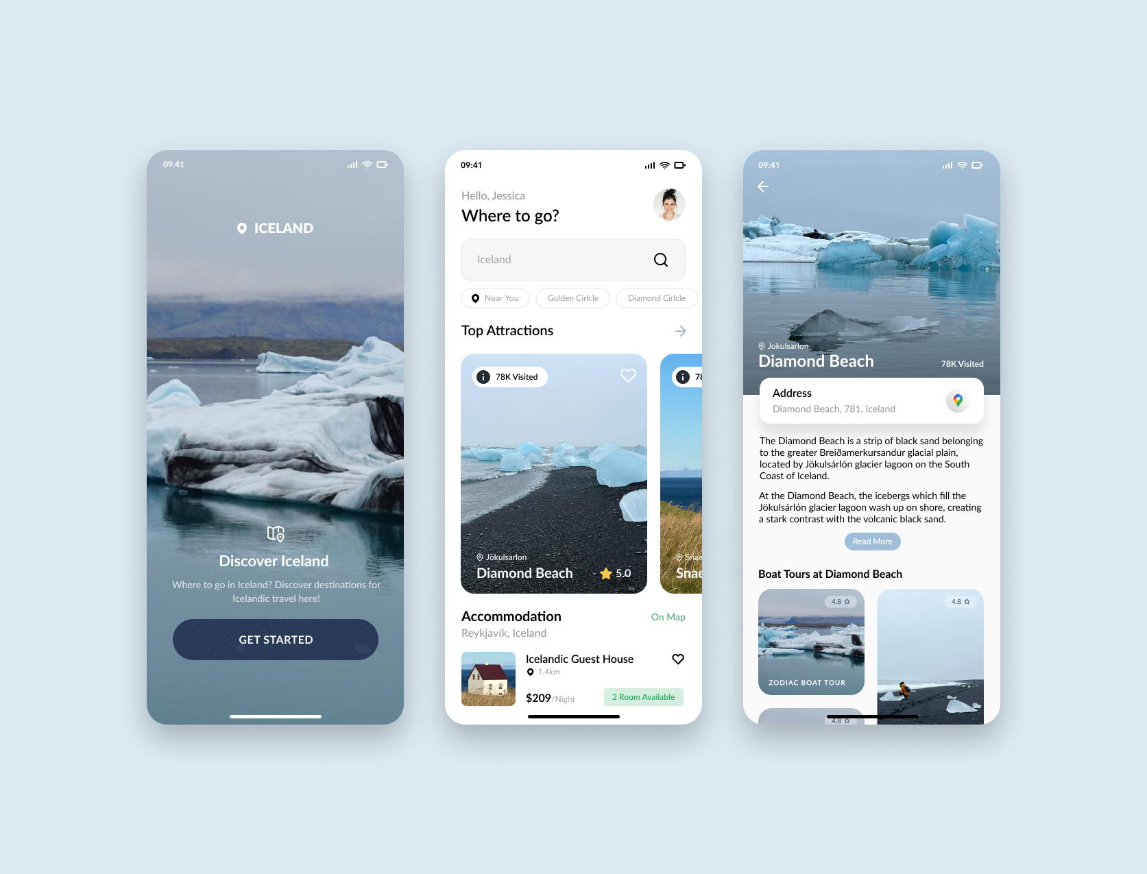 Iceland Travel Guide App