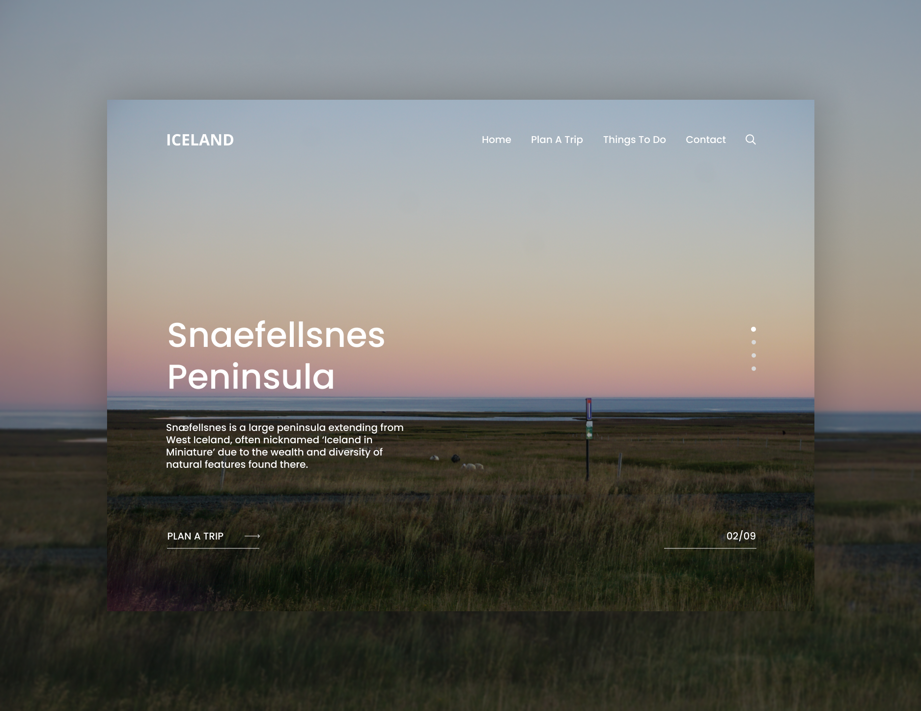 Iceland Travel Guide Website