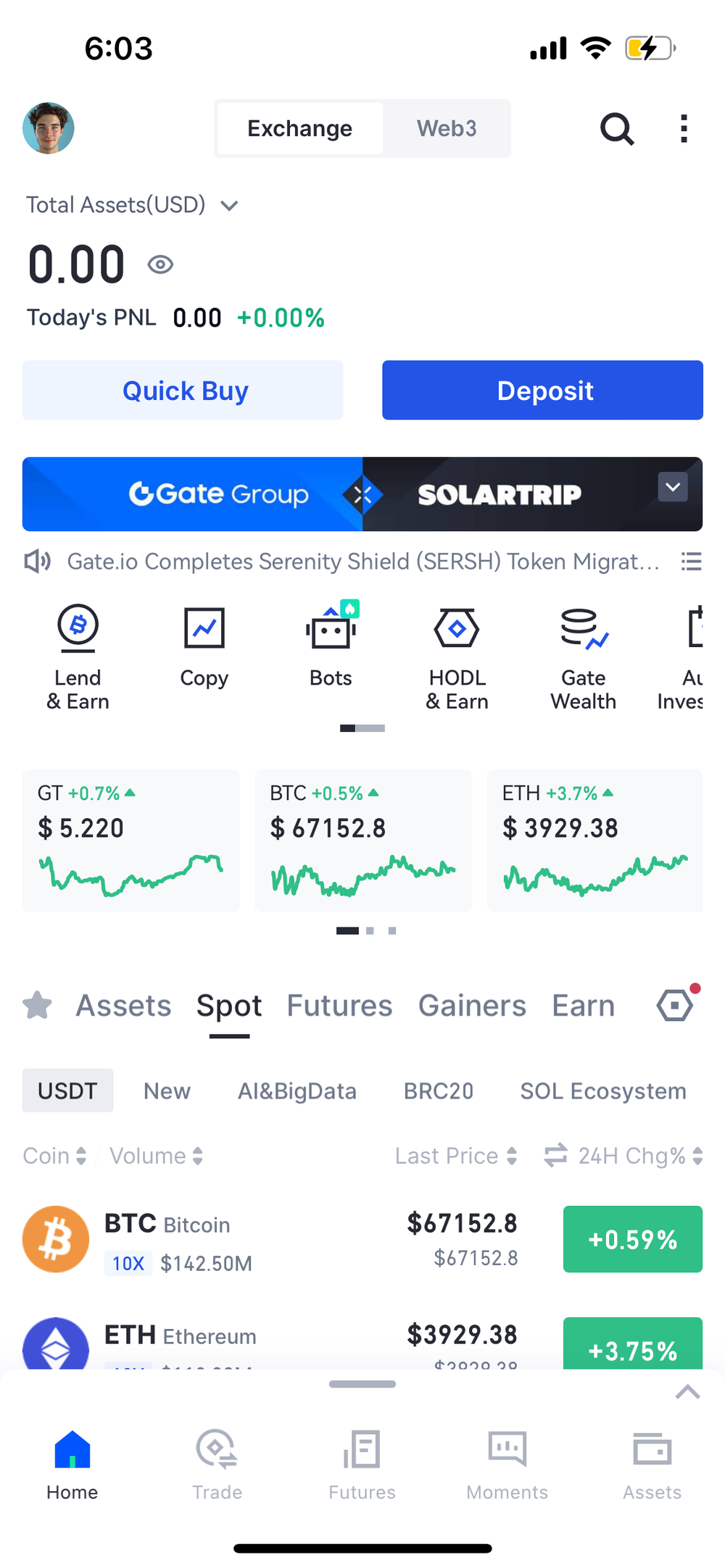Gate.io 2.0 English