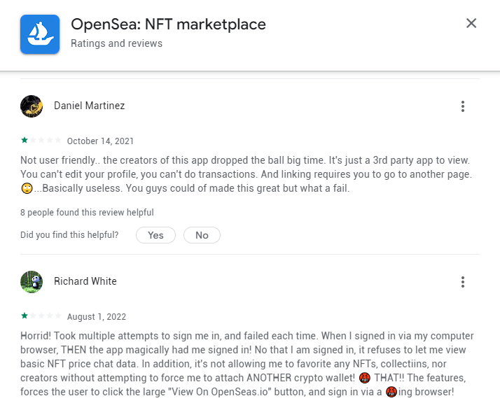 OpenSea Review 4
