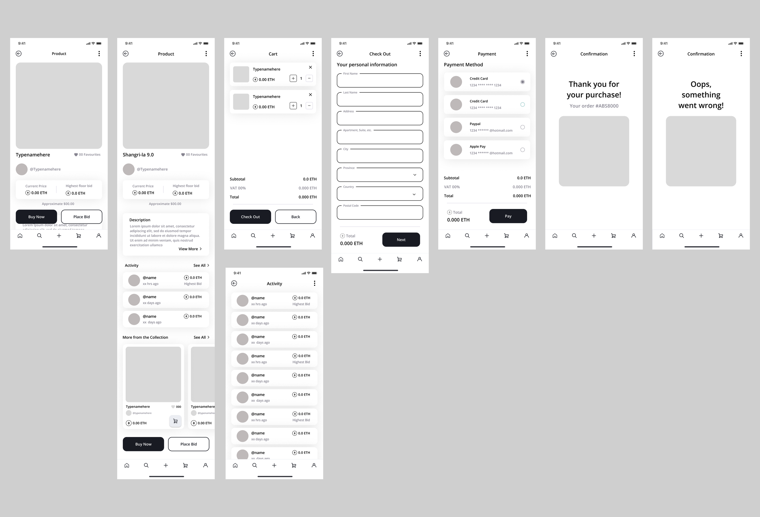 Wireframe 3