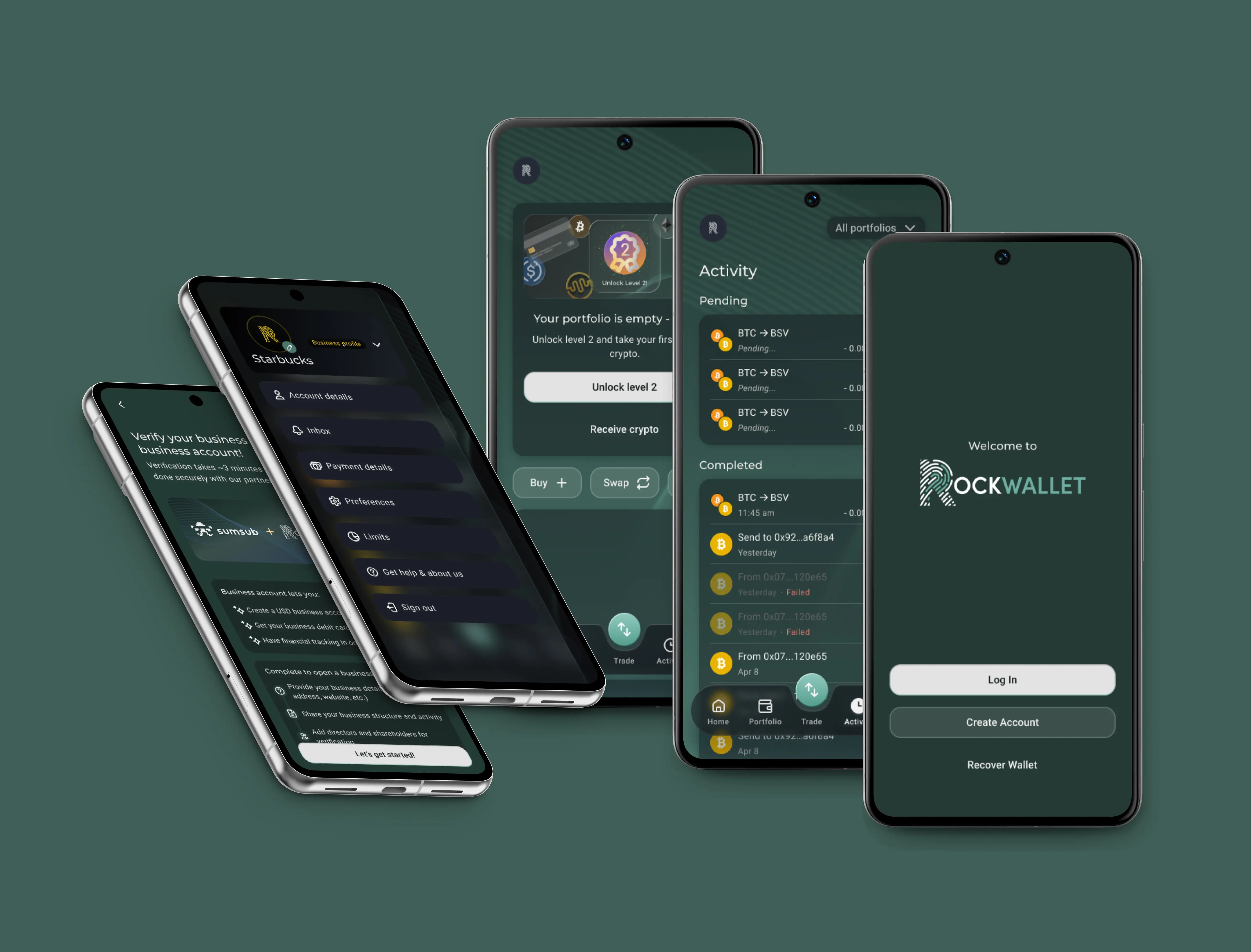 RockWallet Product Design