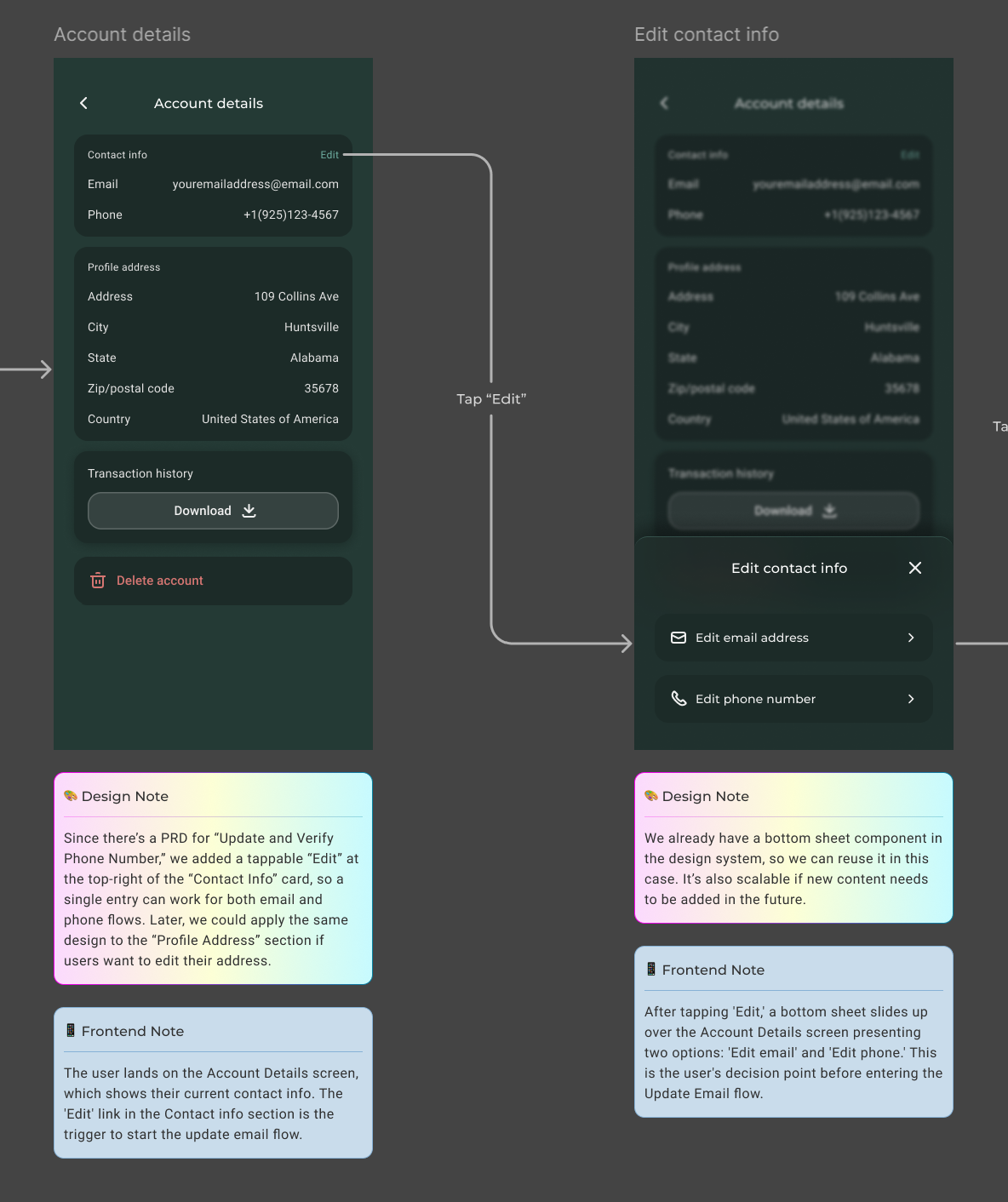 Email design decision 1
