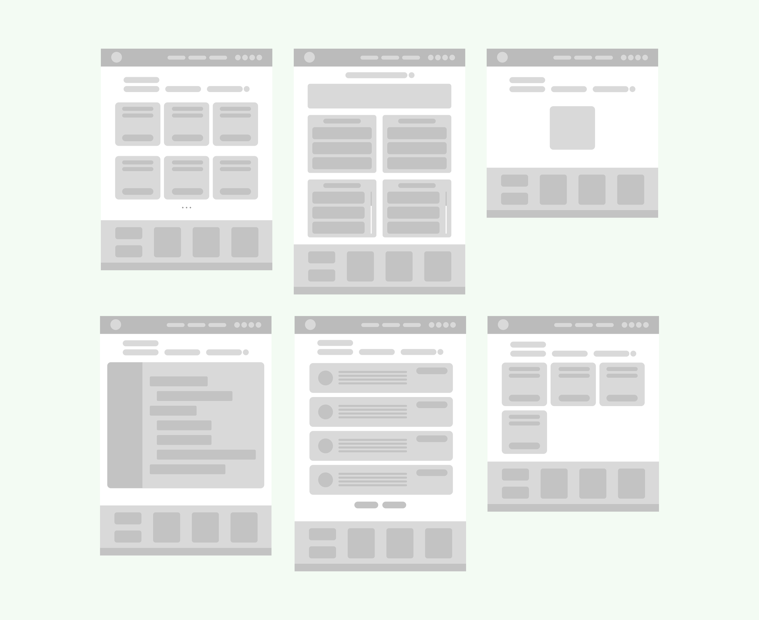 Wireframe First Version