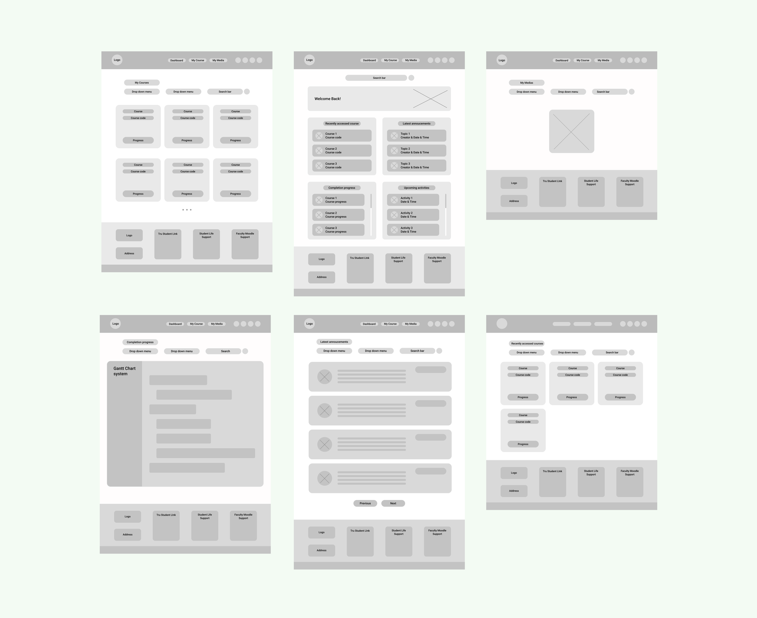 Wireframe Second Version