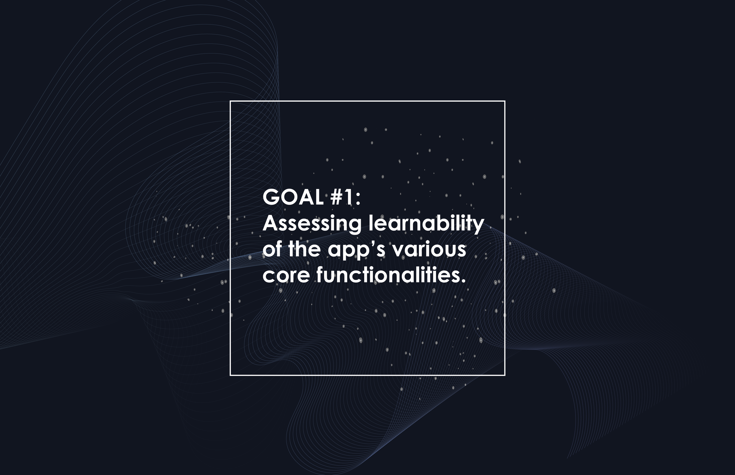 Usability Testing Goal 1