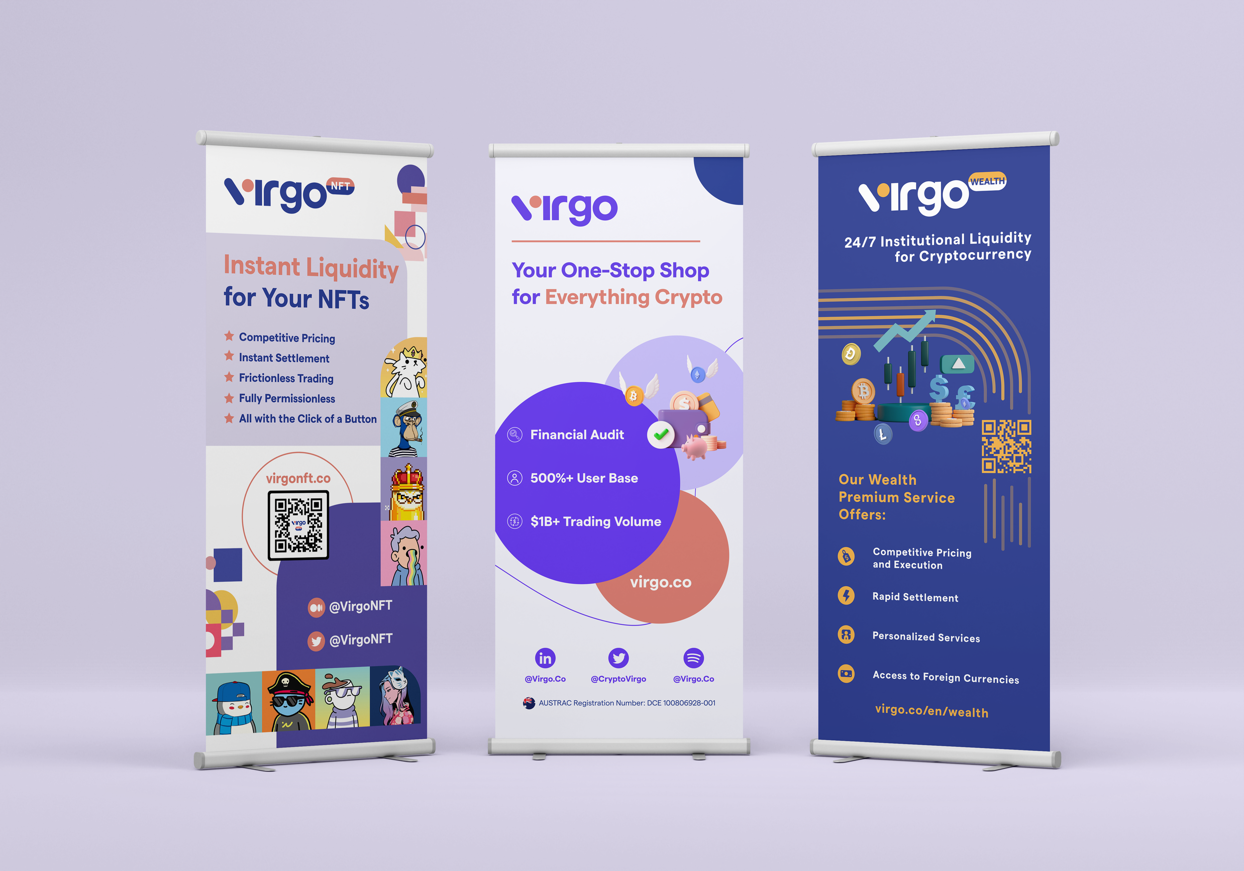 Virgo Rollup Banners