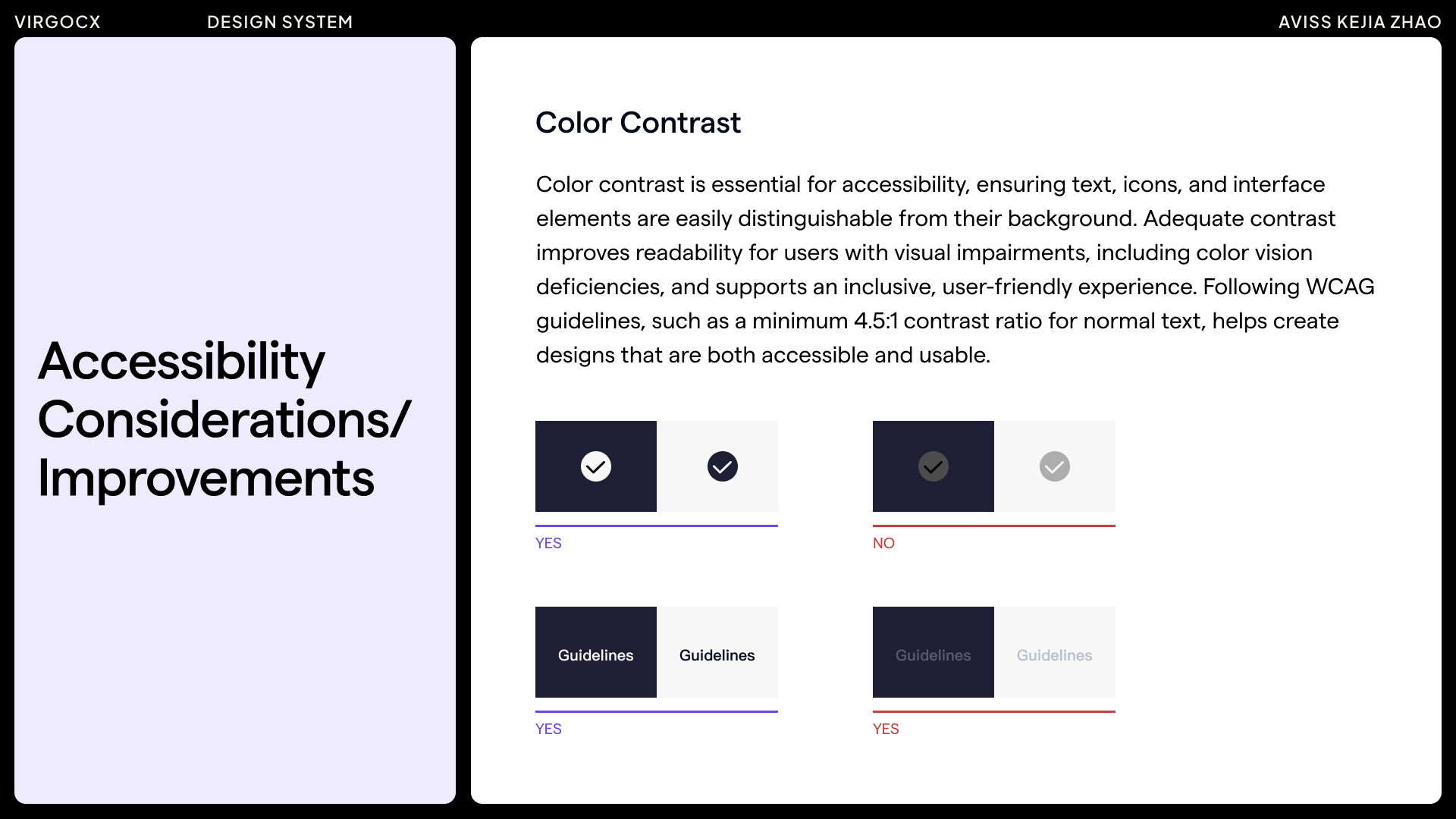Accessibility improvement 1
