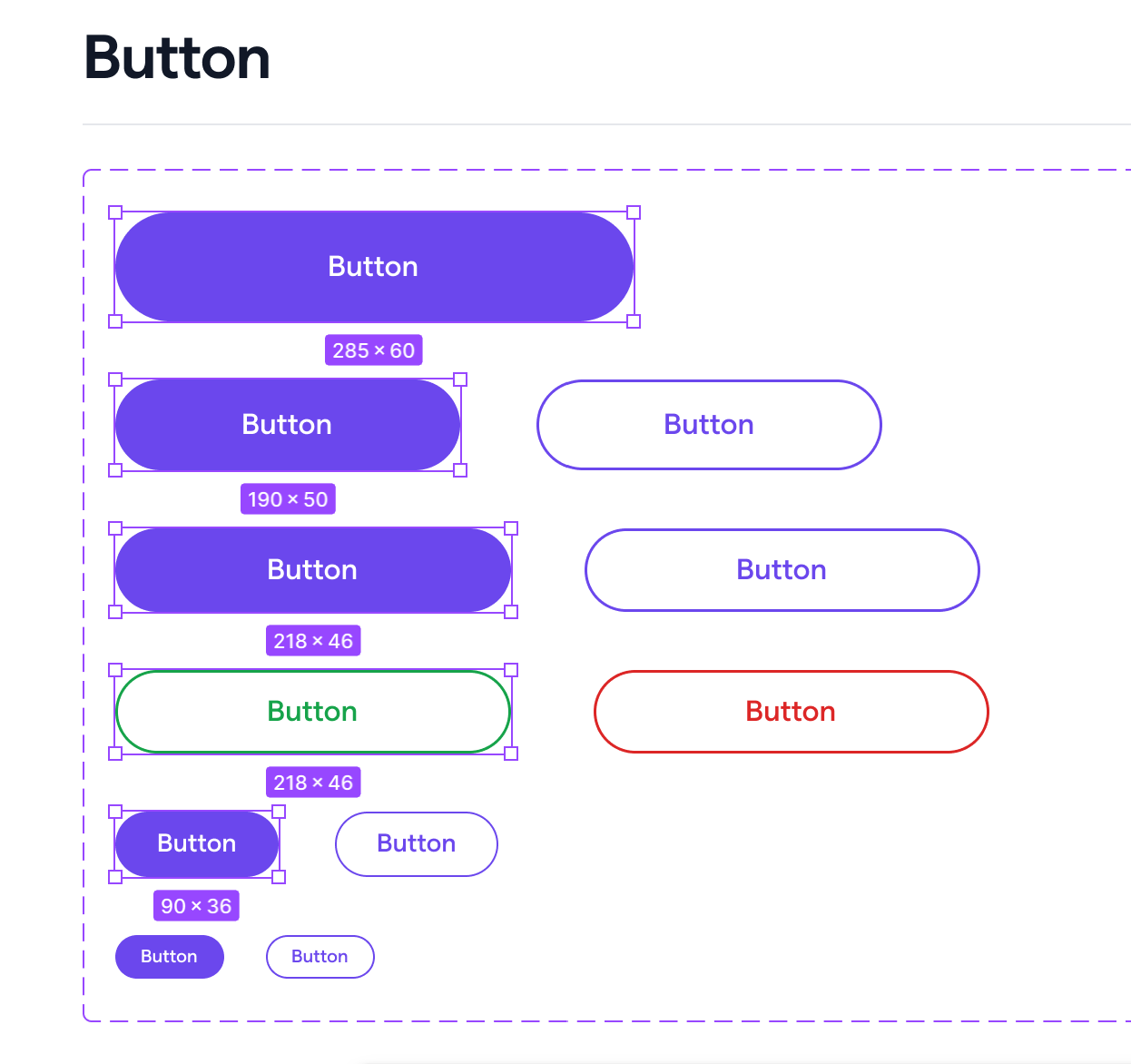 Buttons details