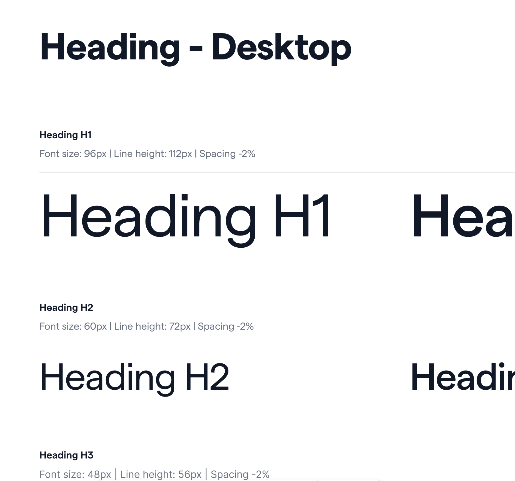Typography desktop