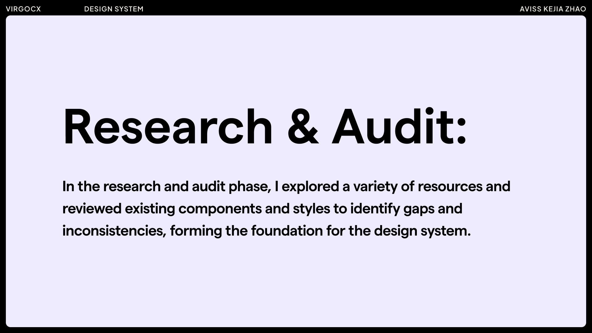 Research and Audit