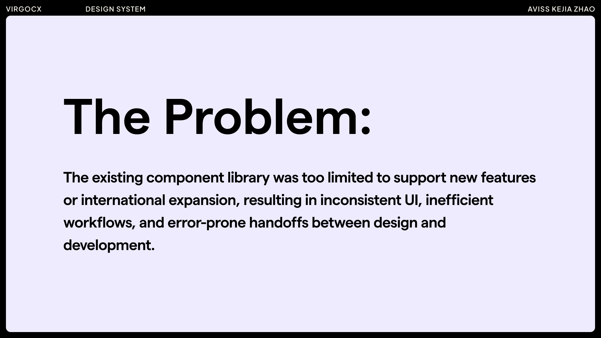 The Problem